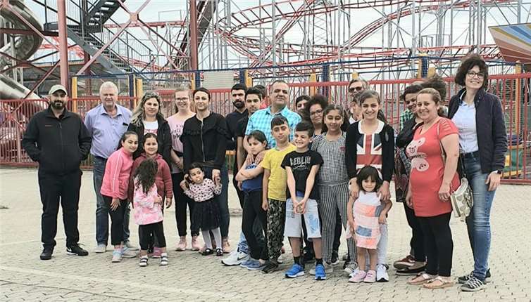 Groß und Klein nutzten die zahlreichen Spielmöglichkeiten des Abenteuercenters.Foto: privat