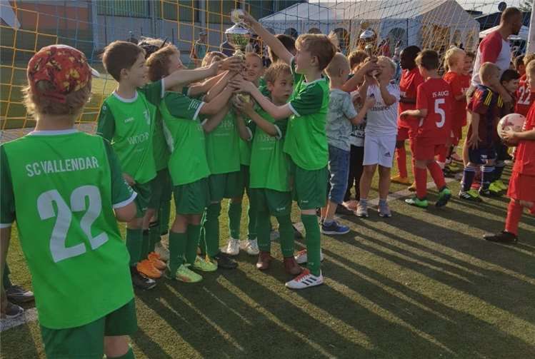 Groß war der Jubel nach dem zweiten Platz beim Turnier in Weitersburg.privat