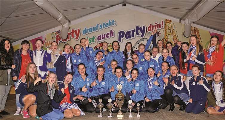 Groß war die Freude bei den Bad Bodendorfer Tanzgruppen über ihre Erfolge in Ahrbrück. privat