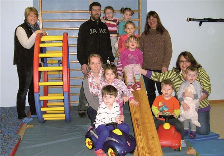 Groß war die Freude in der Kita St. Raphael über die Spende des "Sehr geehrten Herrn Nickenig". privat