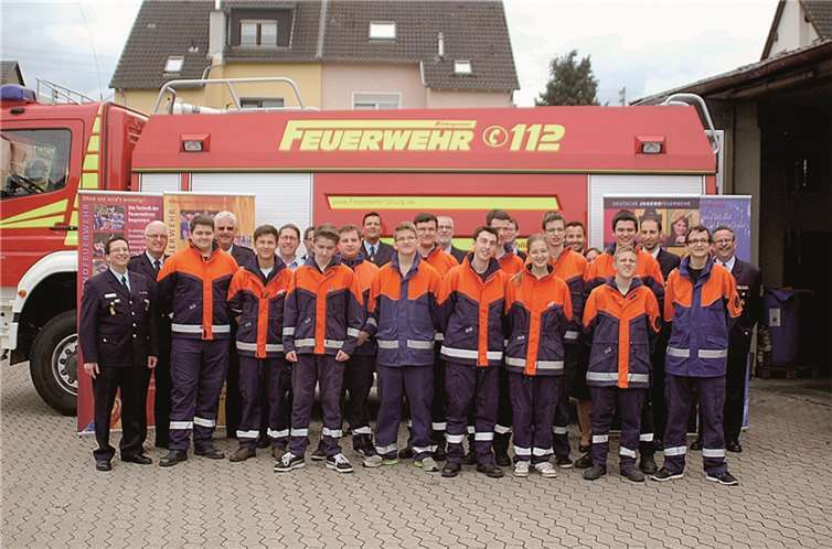Groß war die Freude über die bestandene Prüfung bei den Mitgliedern der Jugendfeuerwehren. RÜ