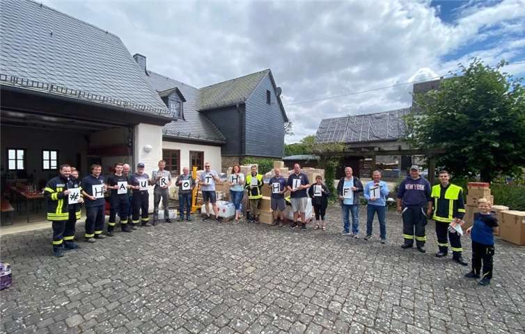 Groß war die Spendenbereitschaft für die Flutopfer an der Ahr. Foto: privat
