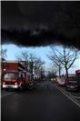 Großbrand in der Halle eines KFZ-Handels und Zubehörbetriebes