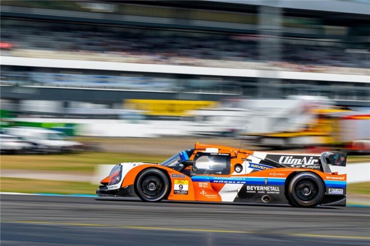 Große Bühne beim Jim Clark Revival: Leon Dreiser absolvierte seine Feuertaufe im LMP3-Prototypen beim Team Rennsport Rössler.