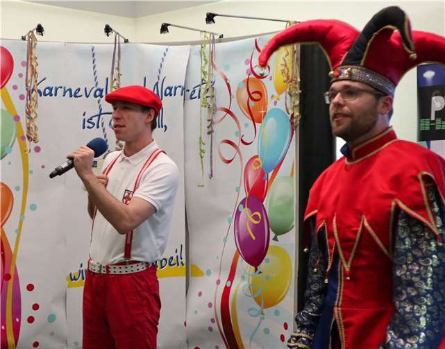 Große Ereignisse warfen ihren Schatten voraus: Das Kowelenzer Prinzenpaar wurde angekündigt...