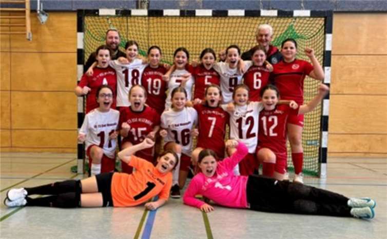 Große Freude bei der U13 des SC 13 Bad Neuenahr.Foto: Andreas Ludes