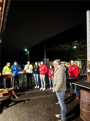 Große Freude herrscht bei den Weitersburger Karnevalisten: Endlich können die verschiedenen Vereine ihre Karnevalswagen gemeinsam an einem Ort bauen und unterstellen. Foto: privat