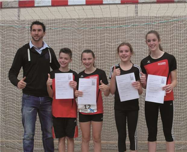 Große Freude herrschte bei den Nachwuchssportlern des TSV Lehmen über die Berufung in den Perspektivkader. privat