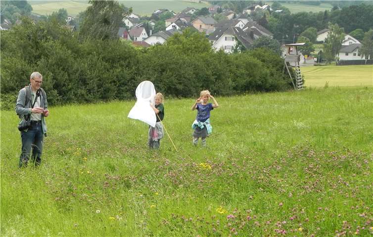 Große Freude herrschte unter den Kindern beim Köchern.Michael Papenberg