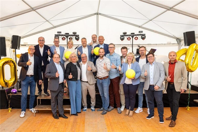 Große Jubiläumsfeier in Rengsdorf.  Foto: Ingo Hilger