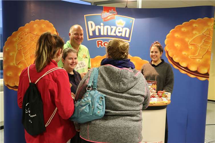 Große Unternehmen der Region präsentierten sich.