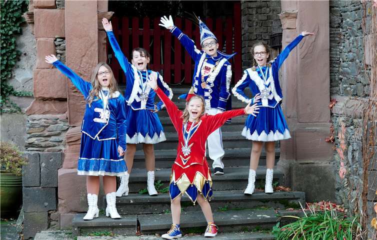 Große, „kleine“ Überraschung am 11.11. um 11.11 Uhr: Virtuelle Proklamation des Kinderprinzen mit seinem Hofstaat. Foto: Privat