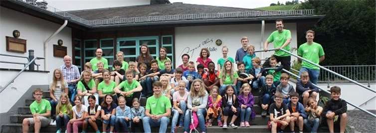 Großen Spaß hatte die Gruppe bei ihrer großen Fahrt.  Privat