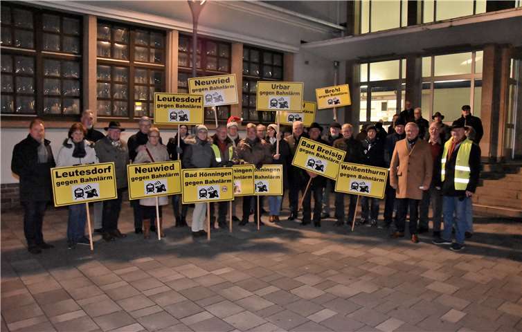 Großen Zulauf fand die 84. Demo gegen Bahnlärm.Foto: Kreisverwaltung Neuwied