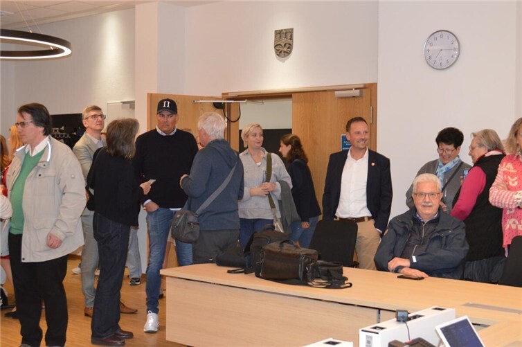 Großer Andrang am Wahlabend.