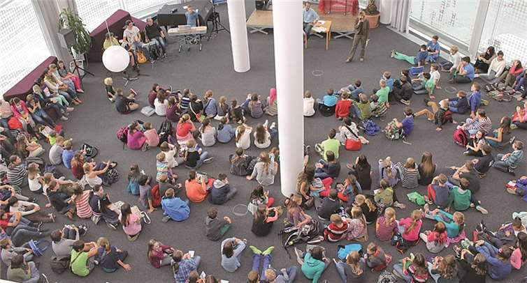 Großer Andrang herrschte bei den Lesesommer-Partys der StadtBibliothek im Forum Confluentes. Stadt KO