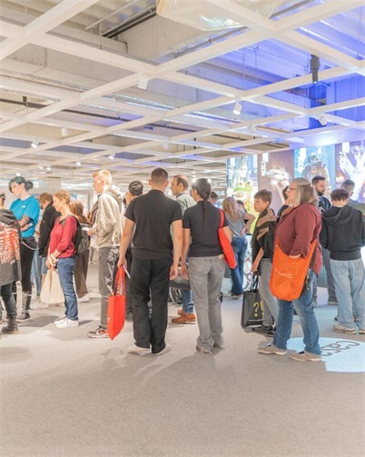Großer Andrang vor dem Stand von „Pixl Visn“.