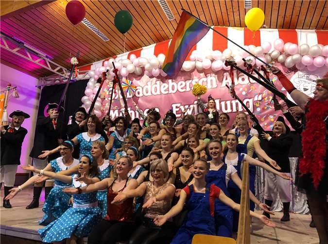 Großes Abschlussbild des Jubiläumsvortrags. Fotos: privat