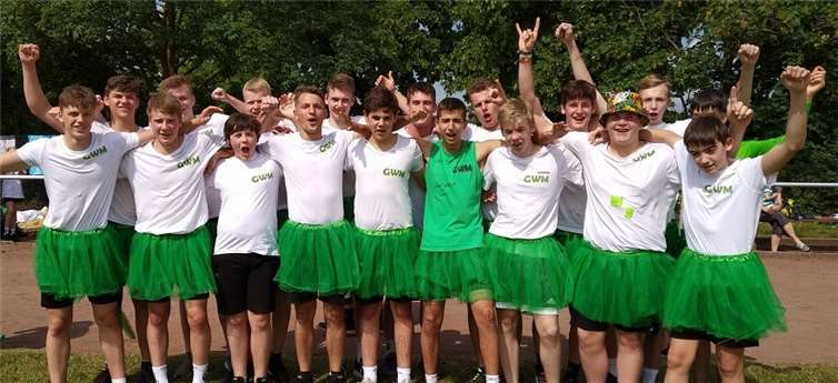 Grün-Weiß erfolgreich in Bohmte (Niedersachsen).Foto: privat