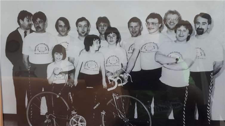 Gründungsfoto aus dem Jahre 1983 (leider schon verstorben: Heinz Perling, Horst Mannheim und Max Ihrlich) Foto: TV Kärlich