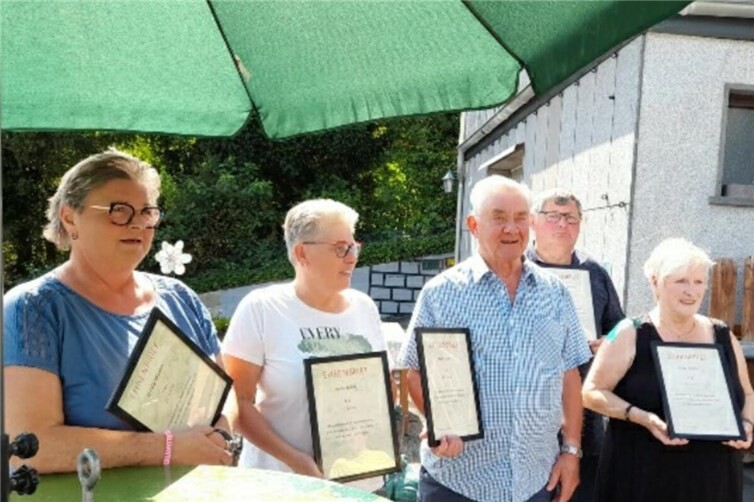 Gründungsmitglieder(v.l. Thekla Mieden, Heike Mohr, Wido Mohr, Christoph Mieden, Helga Fischer)