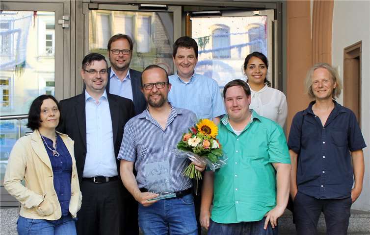 Grüne Fraktion mit dem Beigeordneten Oliver Leuker.Foto: privat