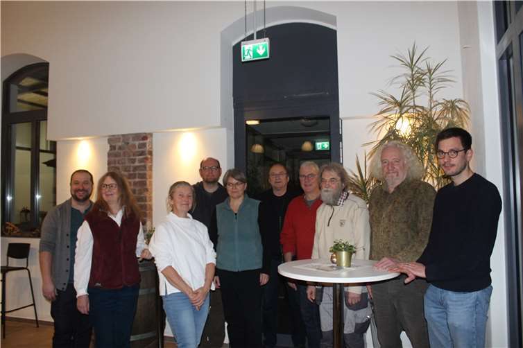 Grüne Liste Ortsbeirat Bad Neuenahr mit OV-Sprecher Christoph Scheuer (li), Ute Reuland (2.v.l.) und Dominik Hering (re). Foto: privat