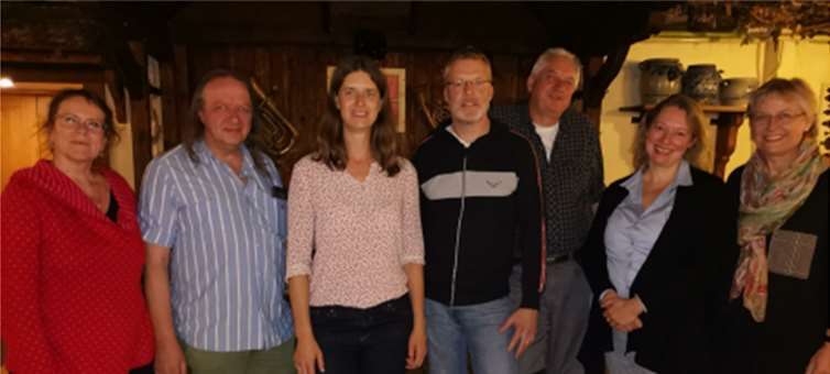 Grüne Wahlversammlung mit dem Kandidaten Holger Zeise, 4. von links