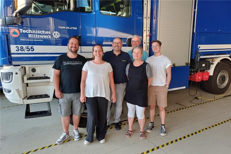 Grüne zu Besuch bei THW Ahrweiler