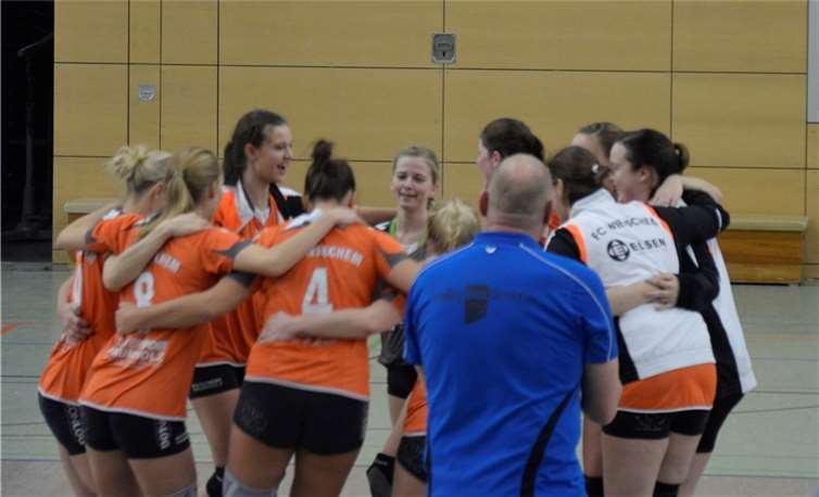 Grund zum Jubeln hatten die Volleybalerinnen aus Wierschem auch in Germersheim. privat
