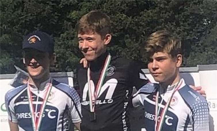 Grund zum Strahlen hatte RSC-Athlet Torge Schmidt. Foto: privat