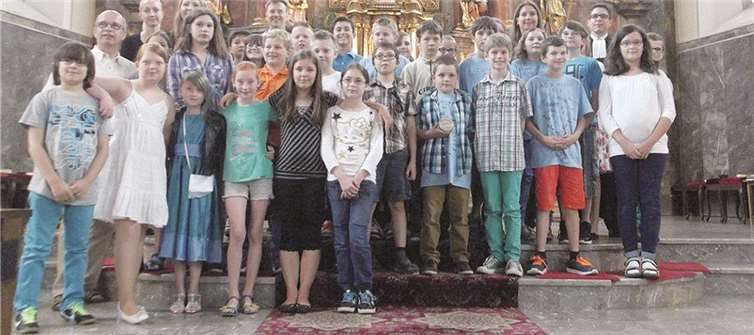 Grundschüler kamen zum Abschlussgottesdienst in die Dionysius-Kirche. Veronika Bley