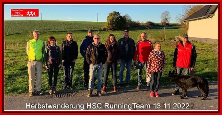 Gruppe HSC – RunningTeam Höhe Greimersburg. Fotos: HSC 1990 GAMLEN