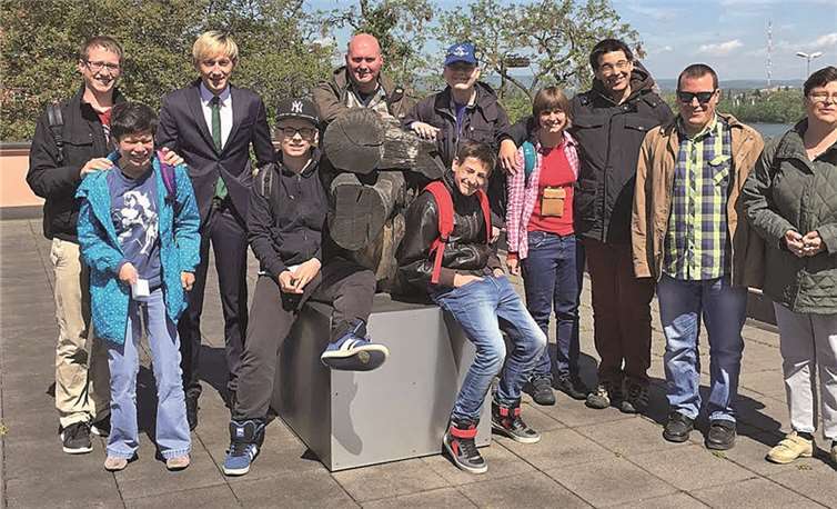Gruppe Samuel aus dem Herz-Jesu-Haus Kühr in Mainz. privat