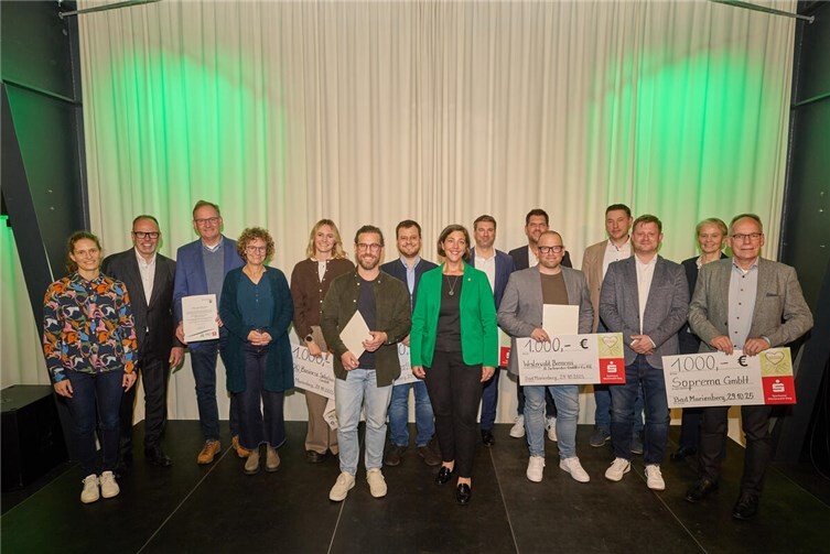 Gruppe der Preisträger „Grüne Welle 2025“.Foto: Olaf Nitz