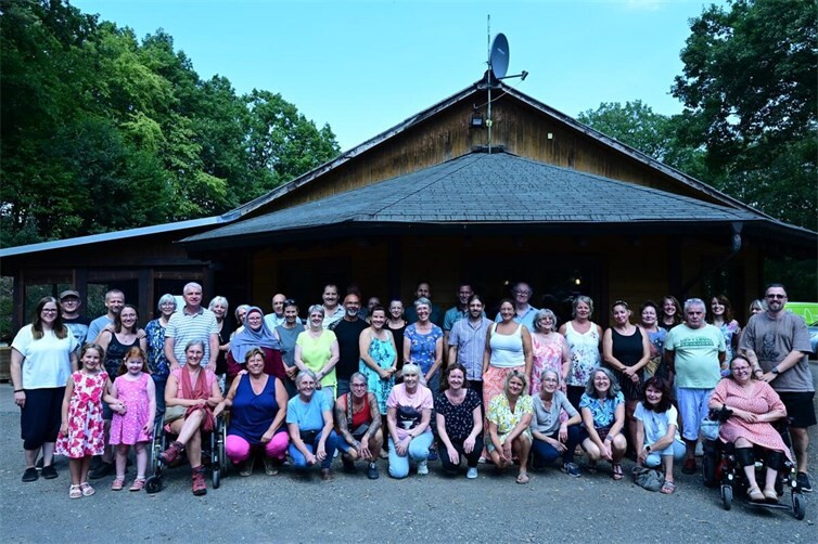 Gruppenbild Helferfest der Katzenschutzfreunde