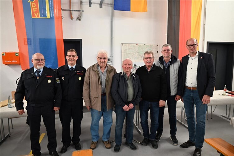 Gruppenbild der Jubilare. 