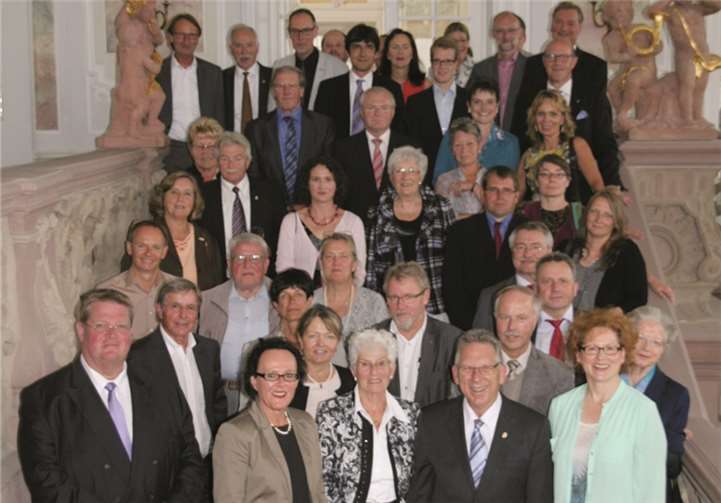 Gruppenbild der Stifterinnen und Stifter 2015. Privat