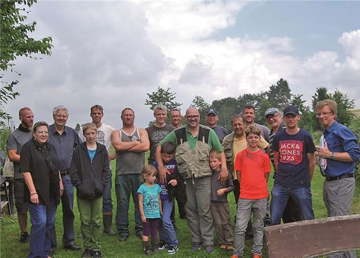 Lachsforellen und Salamis