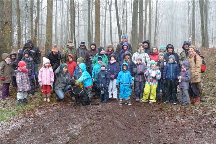 Gruppenbild der Teilnehmer; NABU Rengsdorf/Dierdorf.privat