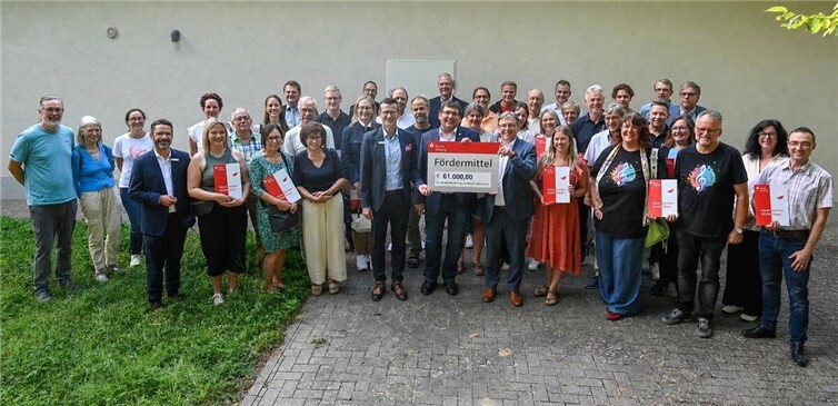 Gruppenbild macht man doch gerne.