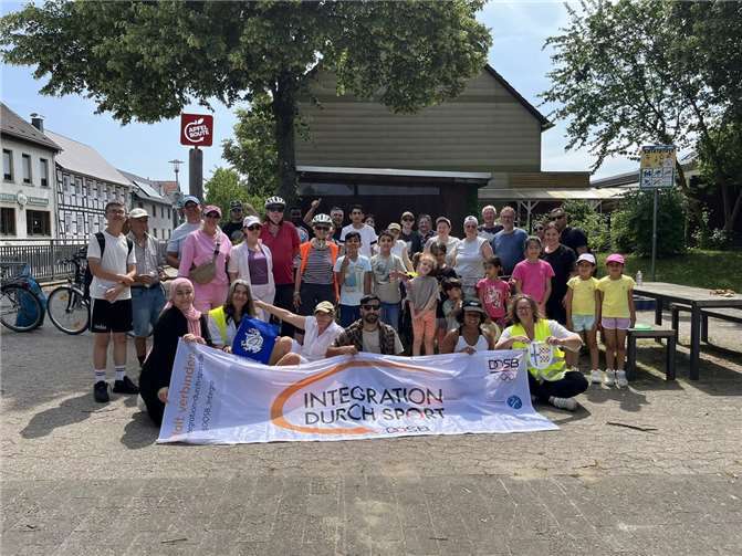 Gruppenfoto am Picknick-Treffpunkt. Foto: privat