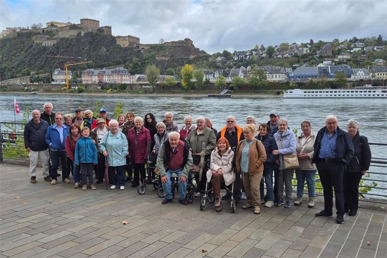 Gruppenfoto in Koblenz