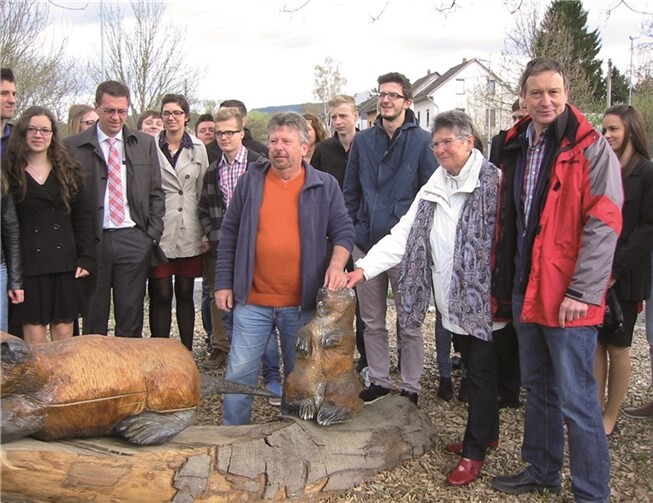 Gruppenfoto mit Biber.privat