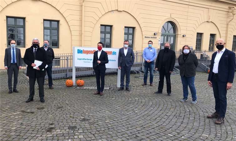 Gruppenfoto während des Festungsgespräches.Quelle: SPD-Landesverband Rheinland-Pfalz