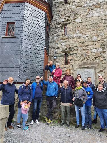 Gruppenführung durch Limburg. Foto: privat