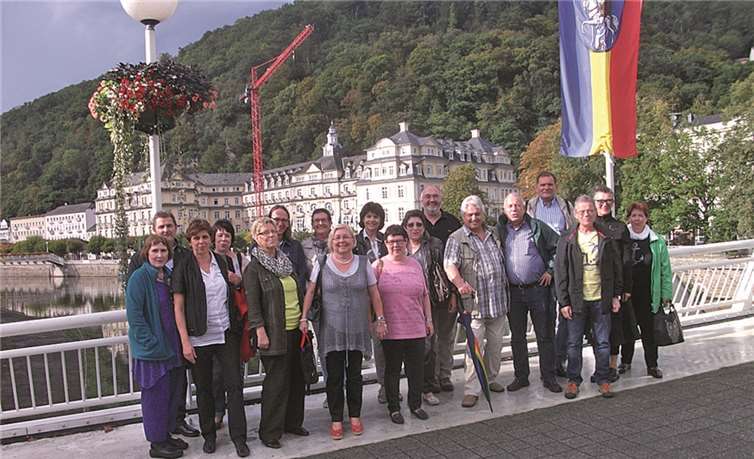 Gülser Jahrgang zu Besuch in Bad Ems. Werner Fuchs