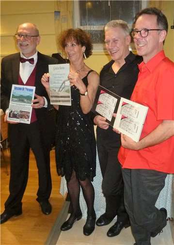 Günter Chatenay bedankte sich bei den Trainerinnen und Trainern für ihre Mühe.privat