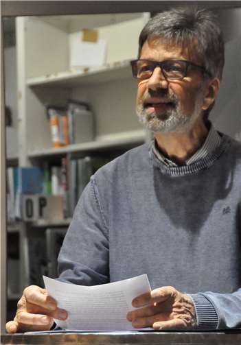 Günter Detro wird bei der nächsten Textprobe lesen.Foto: privat
