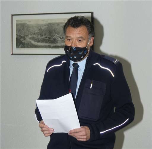 Günter Hammes, Lehrgangsleiter und Vorsitzender des KJFV, bedankte sich bei allen Beteiligten, für den erfolgreichen Lehrgang.